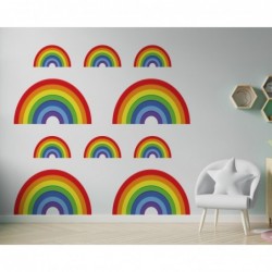 12 Rainbow Wallpaper 4-sheets