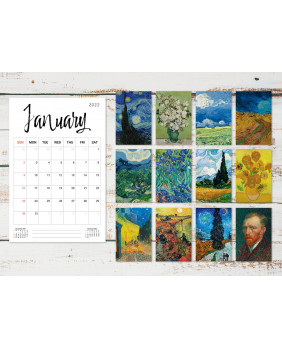 2022 Vincent Van Gogh Desk Calendars
